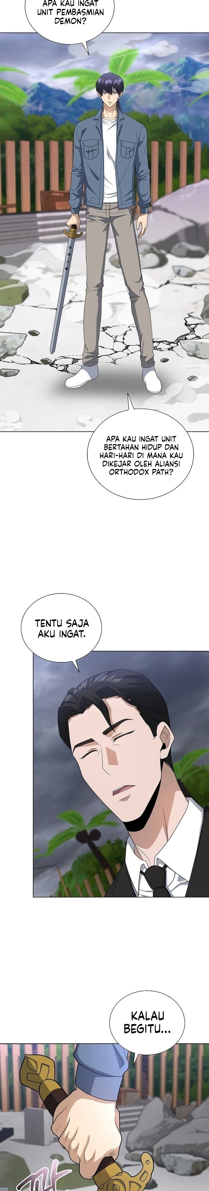 The Heavenly Demon Lord Who Doesn’t Want to Level Up Chapter 92 Bahasa Indonesia
