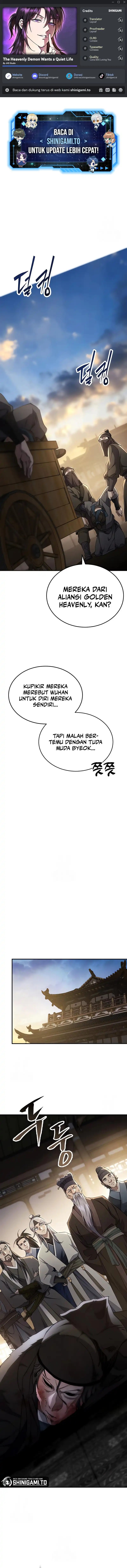 The Heavenly Demon Wants A Quiet Life Chapter 499 Bahasa Indonesia