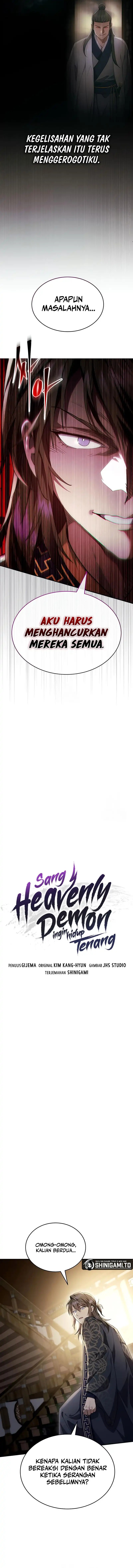 The Heavenly Demon Wants A Quiet Life Chapter 499 Bahasa Indonesia