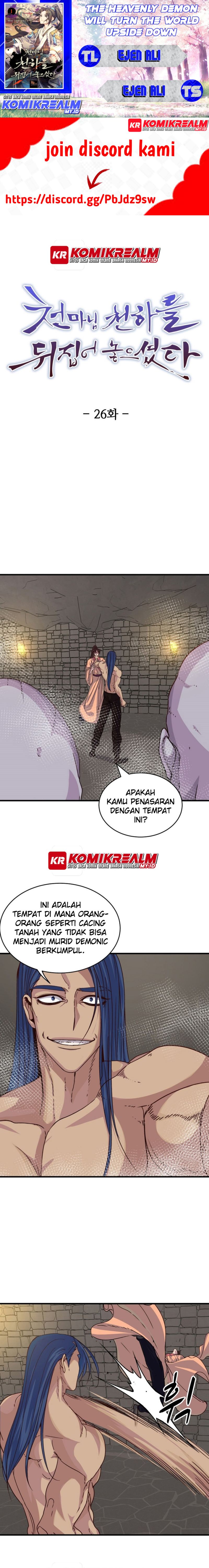 The Heavenly Demon Will Turn the World Upside Down Chapter 26 Bahasa Indonesia