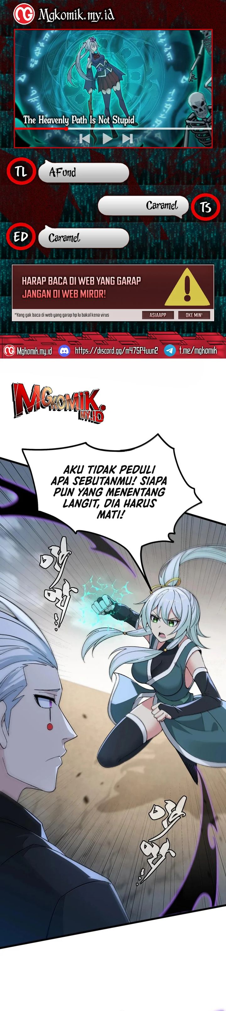 The Heavenly Path Is Not Stupid chapter 104