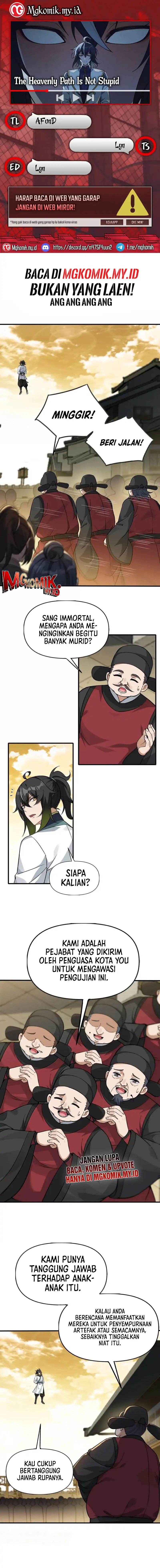 The Heavenly Path Is Not Stupid Chapter 134 Bahasa Indonesia