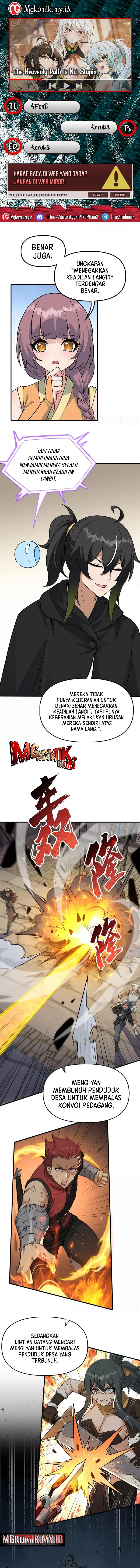 The Heavenly Path Is Not Stupid Chapter 145 Bahasa Indonesia