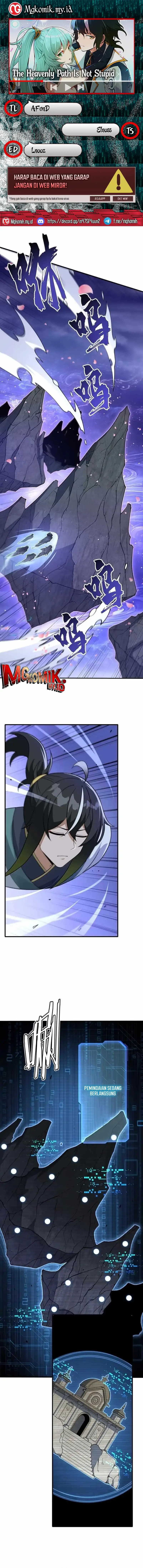 The Heavenly Path Is Not Stupid Chapter 156 Bahasa Indonesia