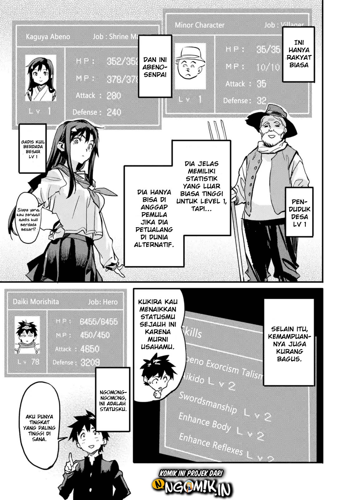 The Hero Who Returned Remains the Strongest in the Modern World chapter 4