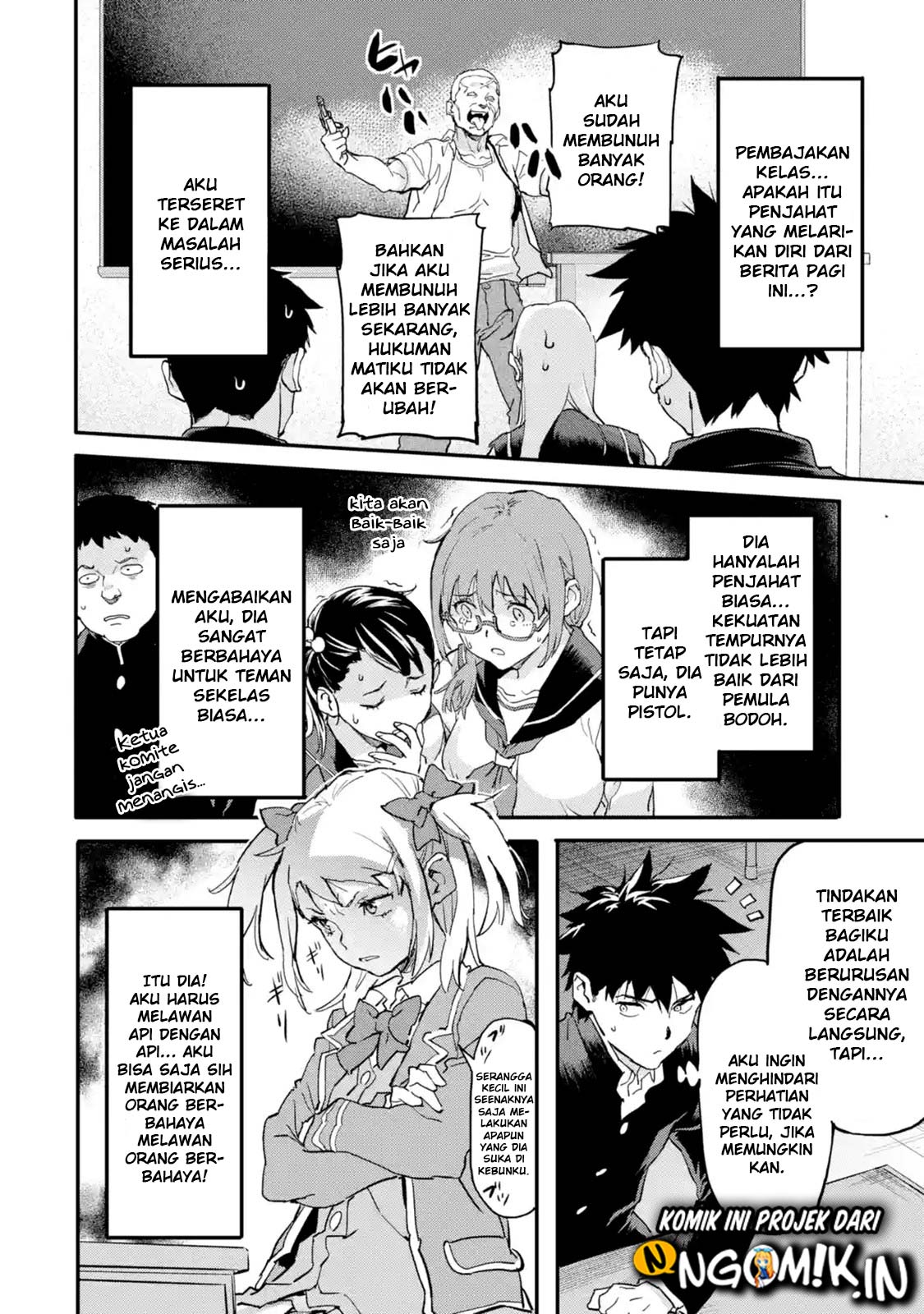The Hero Who Returned Remains the Strongest in the Modern World Chapter 05.2 Bahasa Indonesia