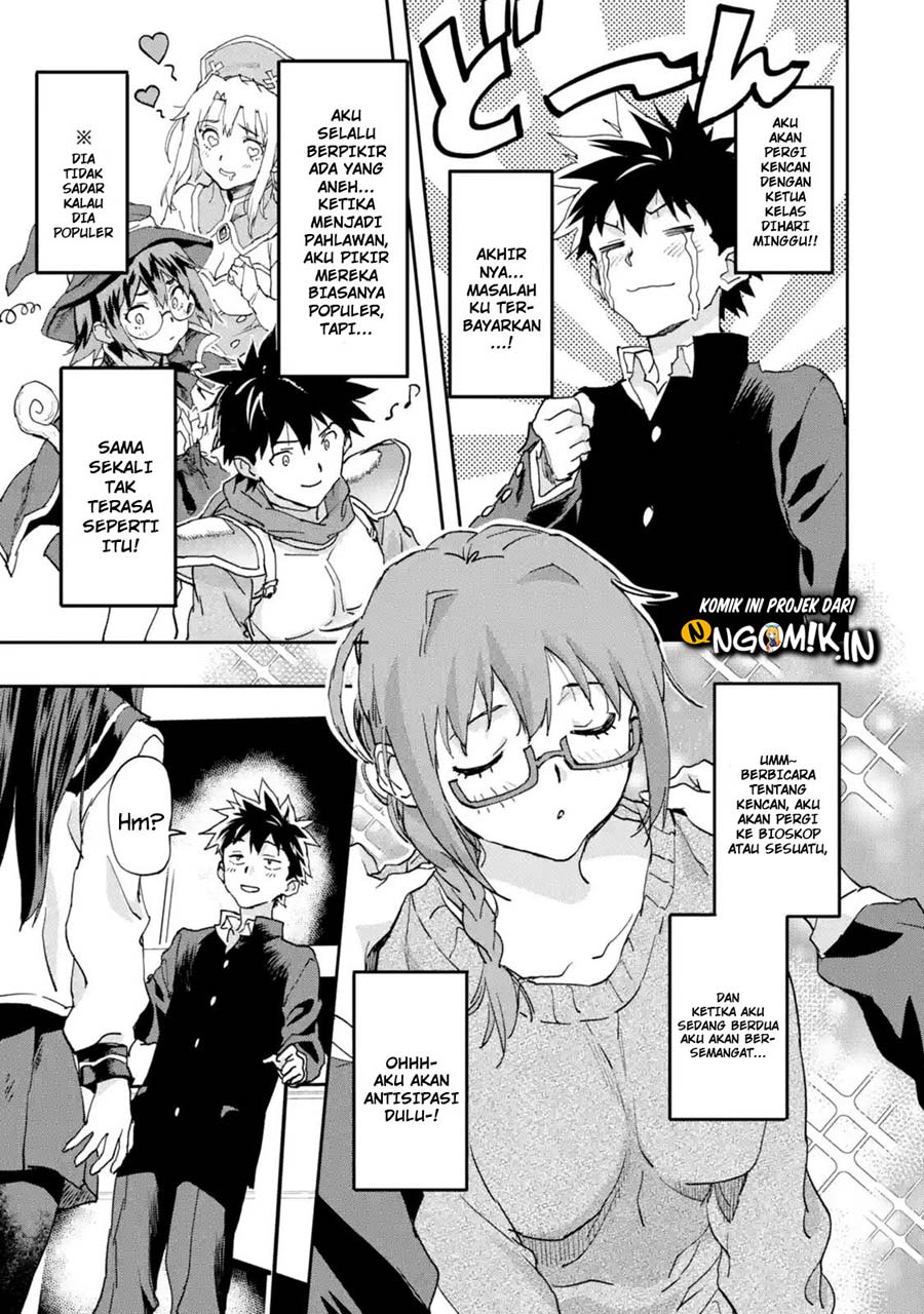 The Hero Who Returned Remains the Strongest in the Modern World Chapter 08.2 Bahasa Indonesia