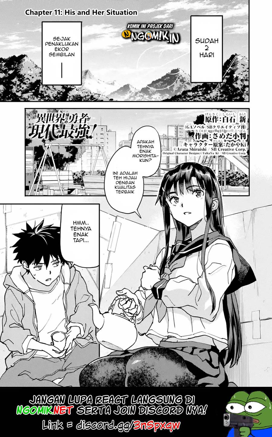 The Hero Who Returned Remains the Strongest in the Modern World chapter 11