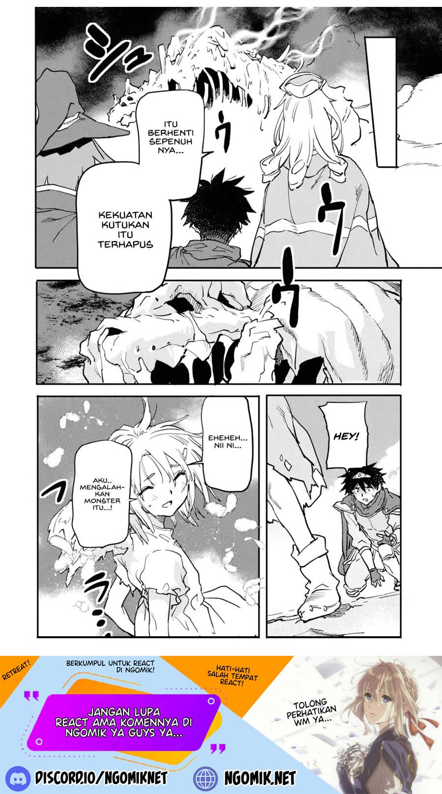 The Hero Who Returned Remains the Strongest in the Modern World Chapter 15.3 Bahasa Indonesia