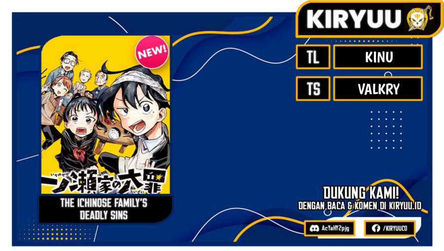 The Ichinose Family’s Deadly Sins Chapter 19 Bahasa Indonesia