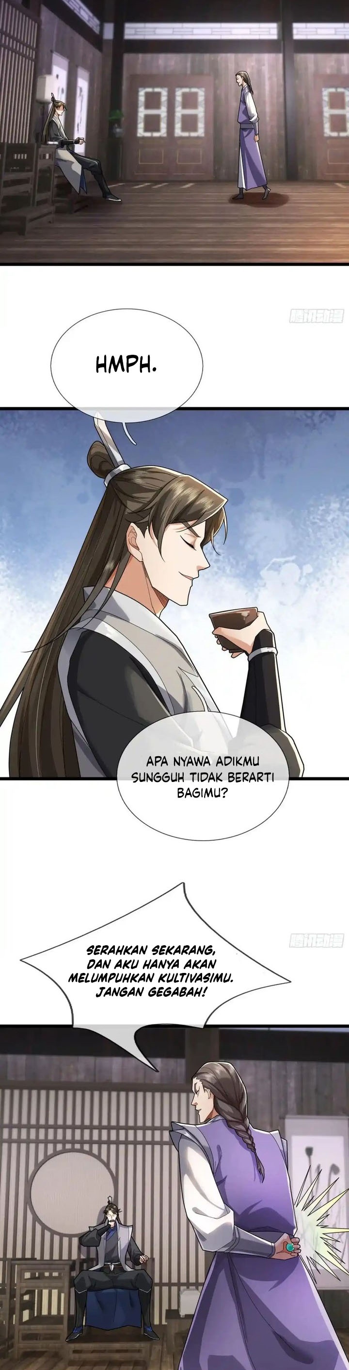 The Immortal as a Slave, the God as a Servant, the Emperor’s Watchdog Chapter 07 Bahasa Indonesia