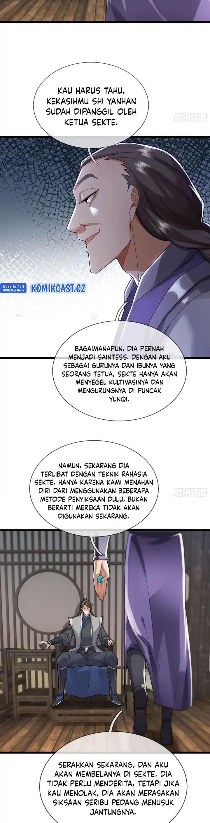 The Immortal as a Slave, the God as a Servant, the Emperor’s Watchdog Chapter 07 Bahasa Indonesia