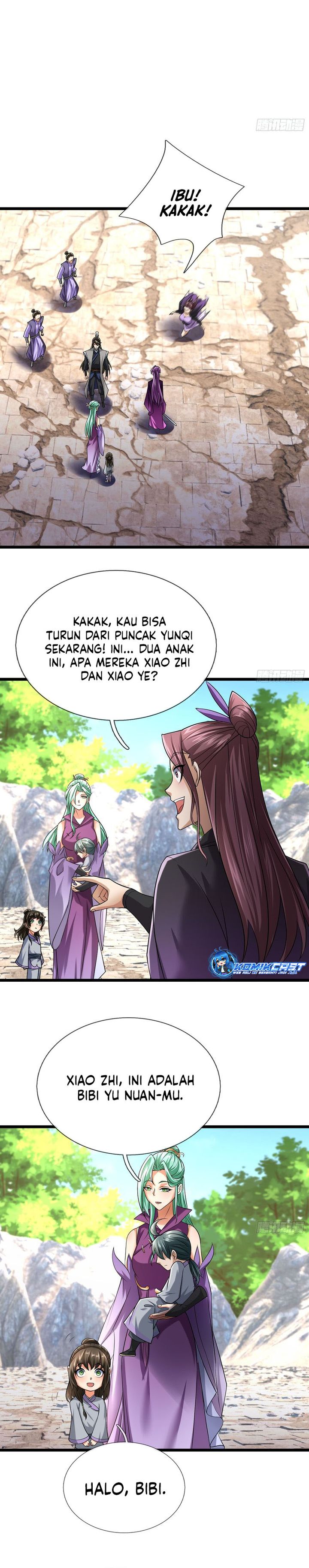 The Immortal as a Slave, the God as a Servant, the Emperor’s Watchdog Chapter 14 Bahasa Indonesia