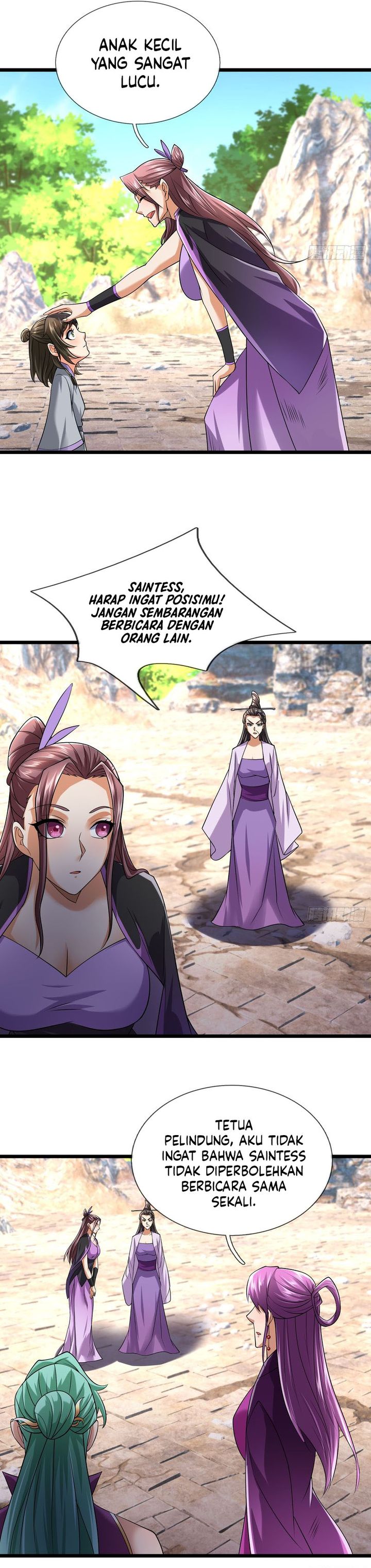 The Immortal as a Slave, the God as a Servant, the Emperor’s Watchdog Chapter 14 Bahasa Indonesia