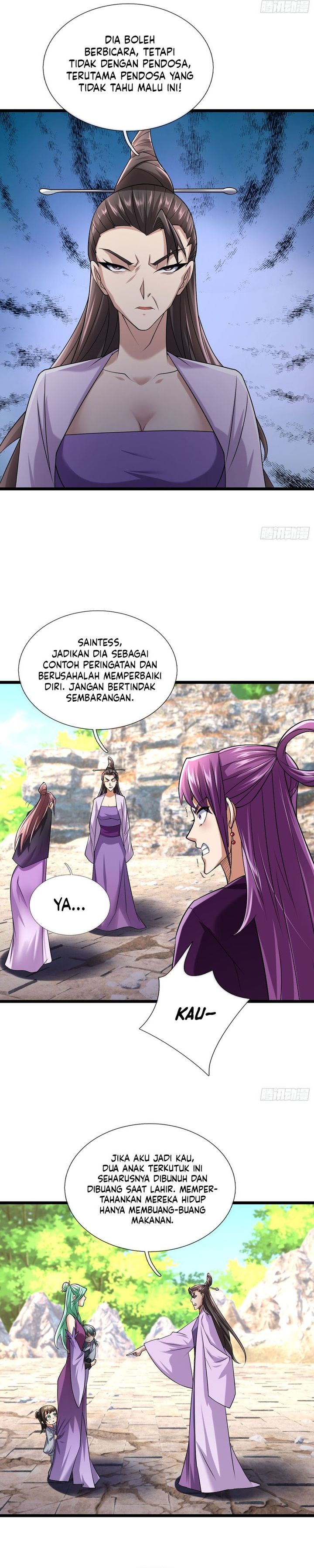 The Immortal as a Slave, the God as a Servant, the Emperor’s Watchdog Chapter 14 Bahasa Indonesia