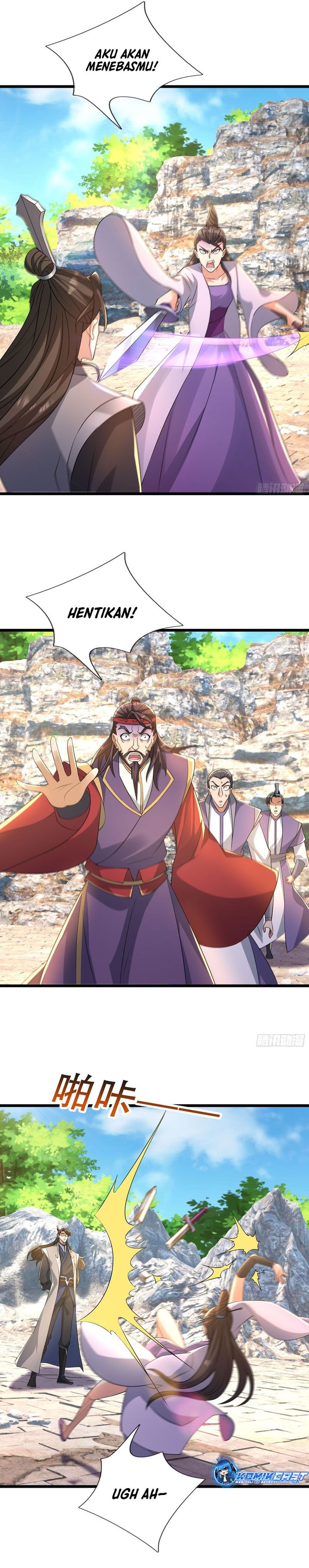 The Immortal as a Slave, the God as a Servant, the Emperor’s Watchdog Chapter 14 Bahasa Indonesia