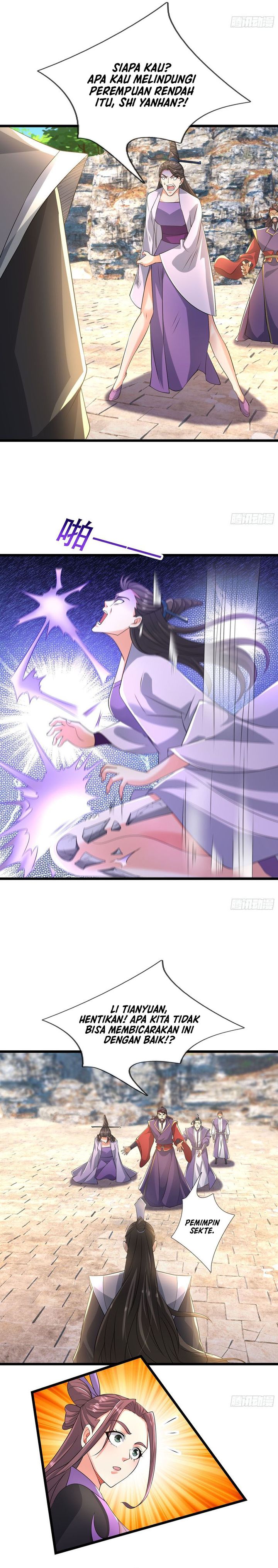 The Immortal as a Slave, the God as a Servant, the Emperor’s Watchdog Chapter 14 Bahasa Indonesia