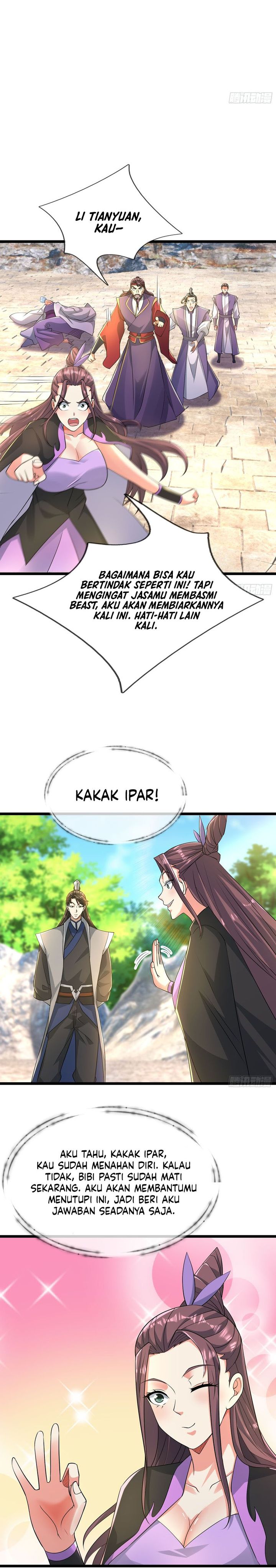 The Immortal as a Slave, the God as a Servant, the Emperor’s Watchdog Chapter 14 Bahasa Indonesia