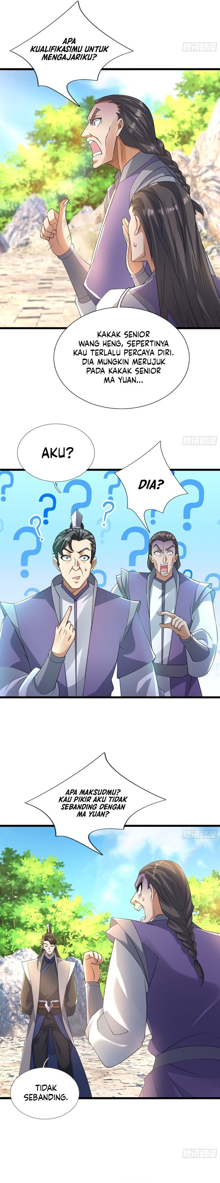 The Immortal as a Slave, the God as a Servant, the Emperor’s Watchdog Chapter 14 Bahasa Indonesia