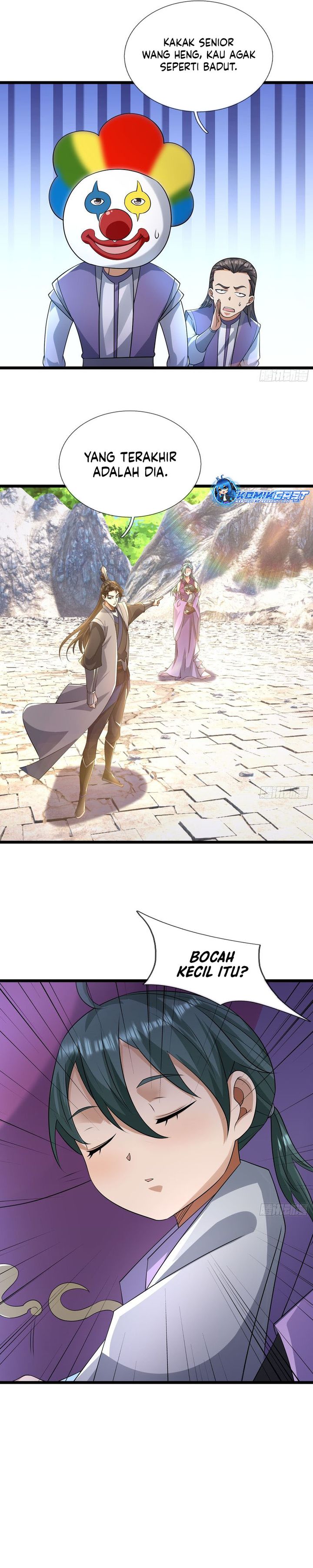 The Immortal as a Slave, the God as a Servant, the Emperor’s Watchdog Chapter 14 Bahasa Indonesia