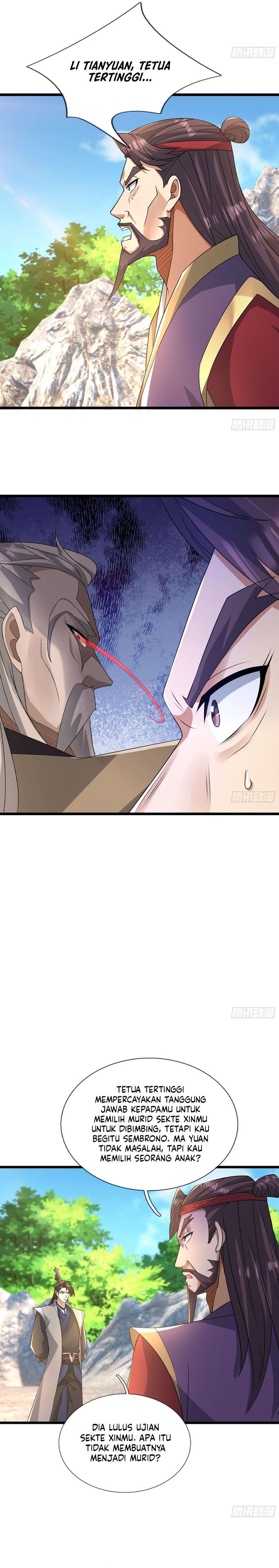 The Immortal as a Slave, the God as a Servant, the Emperor’s Watchdog Chapter 14 Bahasa Indonesia