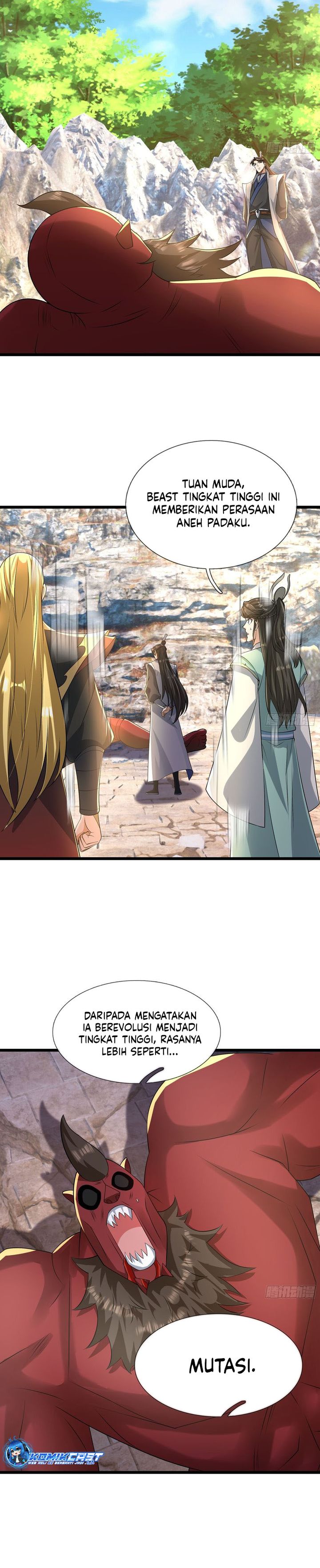 The Immortal as a Slave, the God as a Servant, the Emperor’s Watchdog Chapter 14 Bahasa Indonesia