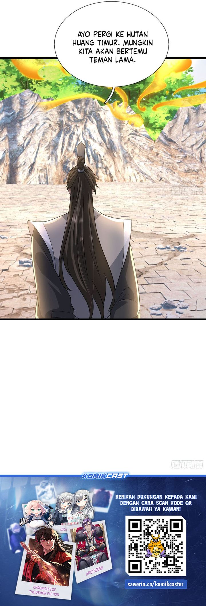 The Immortal as a Slave, the God as a Servant, the Emperor’s Watchdog Chapter 14 Bahasa Indonesia