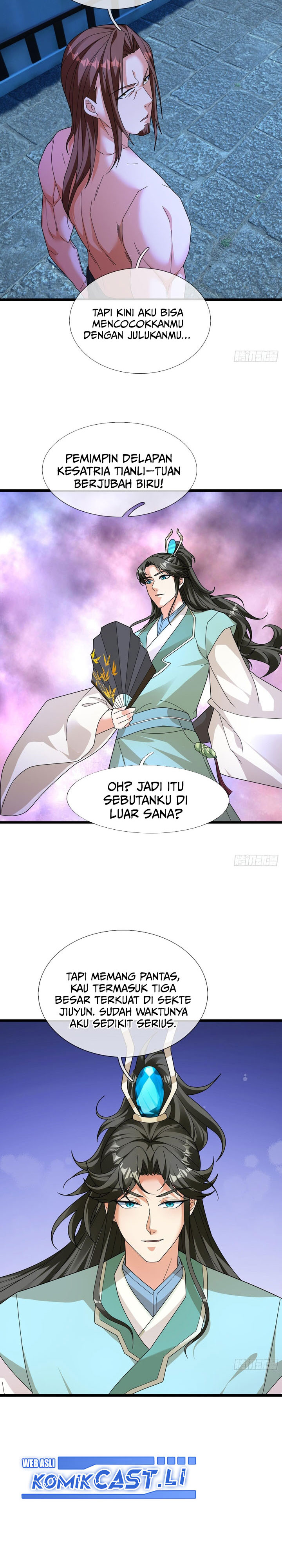 The Immortal as a Slave, the God as a Servant, the Emperor’s Watchdog Chapter 38 Bahasa Indonesia