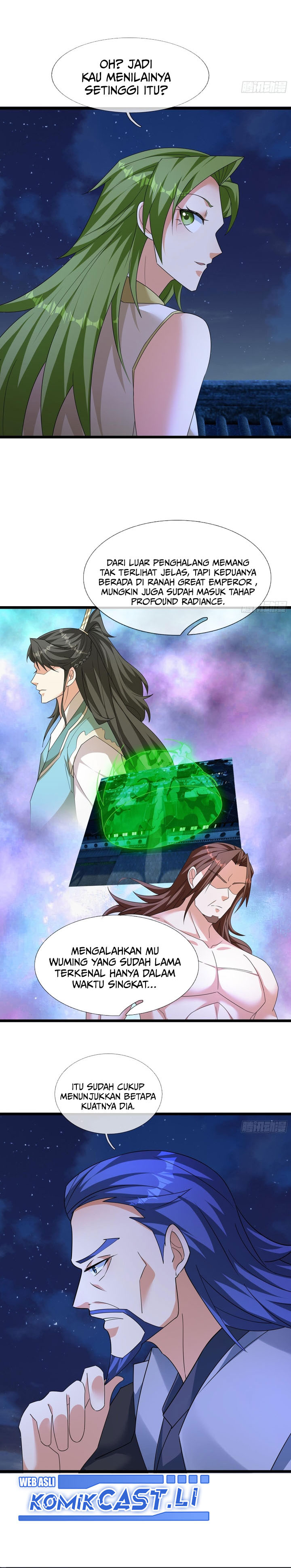 The Immortal as a Slave, the God as a Servant, the Emperor’s Watchdog Chapter 38 Bahasa Indonesia