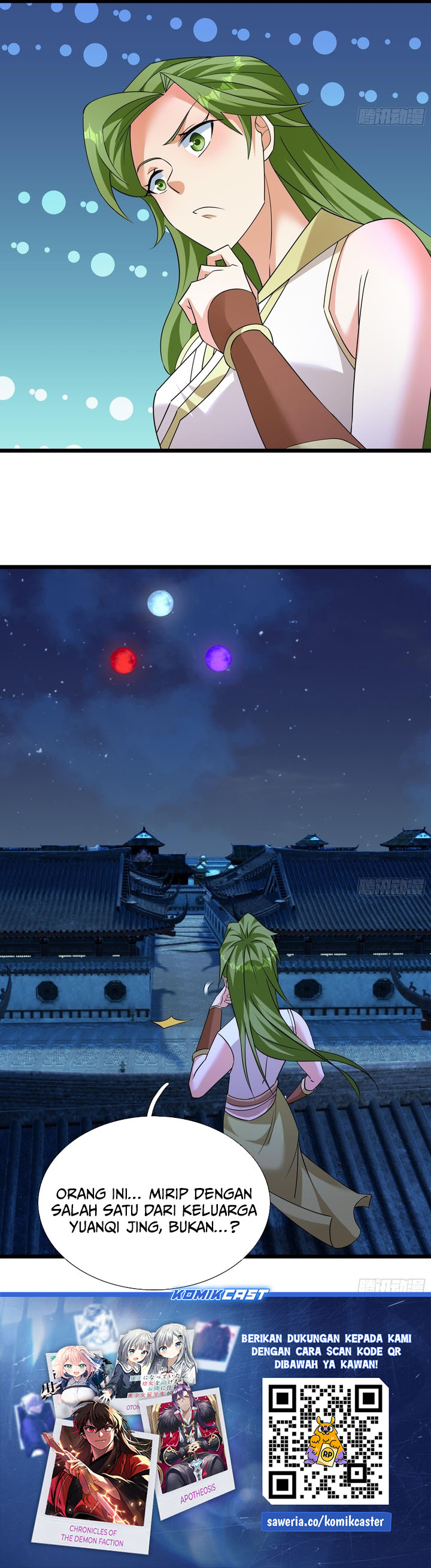 The Immortal as a Slave, the God as a Servant, the Emperor’s Watchdog Chapter 38 Bahasa Indonesia