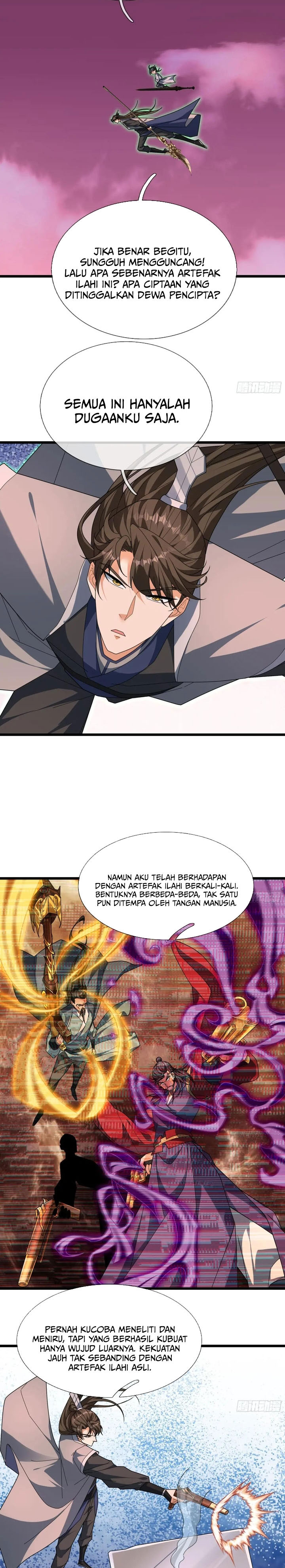 The Immortal as a Slave, the God as a Servant, the Emperor’s Watchdog Chapter 58 Bahasa Indonesia