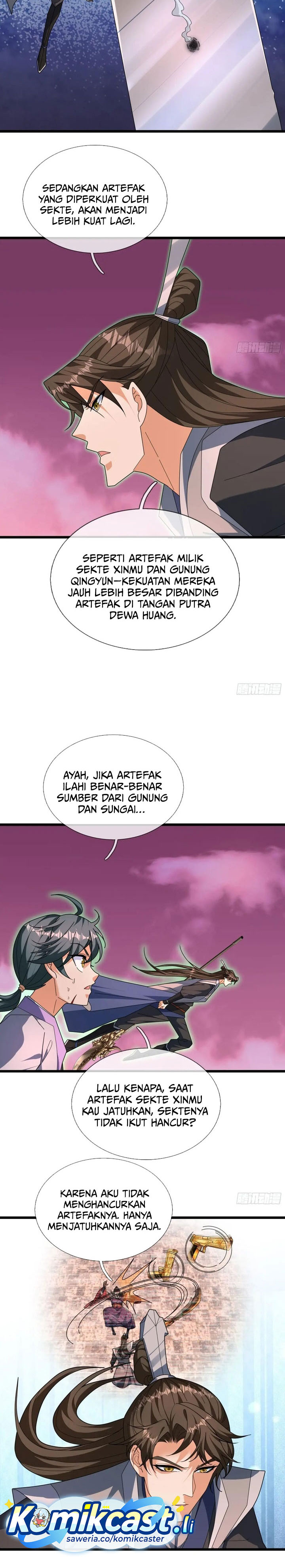 The Immortal as a Slave, the God as a Servant, the Emperor’s Watchdog Chapter 58 Bahasa Indonesia