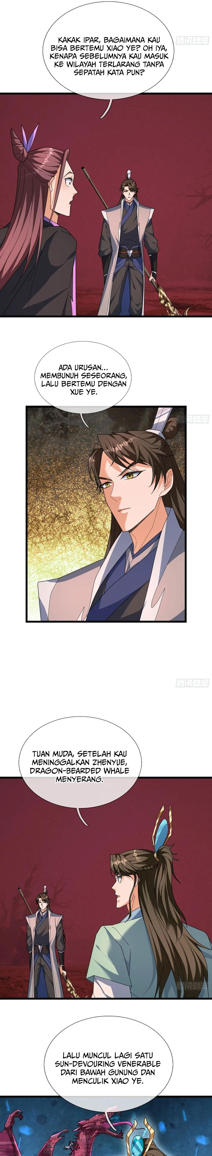 The Immortal as a Slave, the God as a Servant, the Emperor’s Watchdog Chapter 58 Bahasa Indonesia