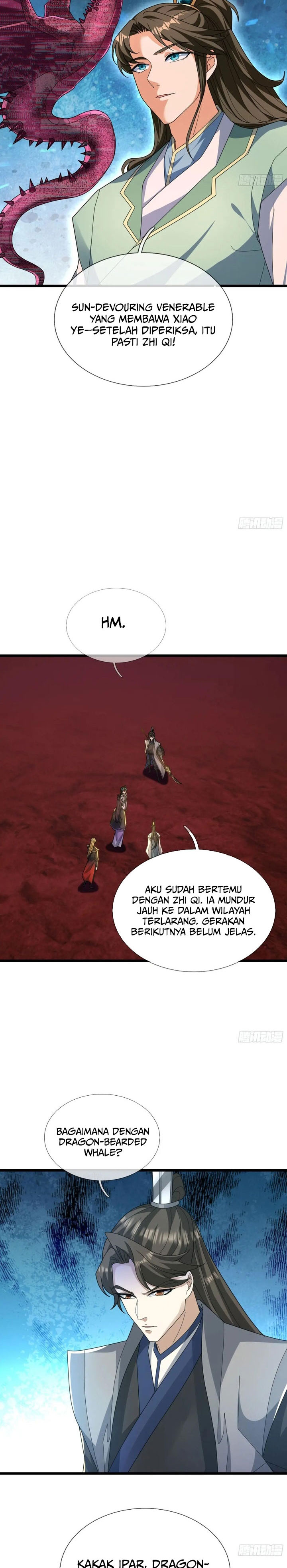 The Immortal as a Slave, the God as a Servant, the Emperor’s Watchdog Chapter 58 Bahasa Indonesia