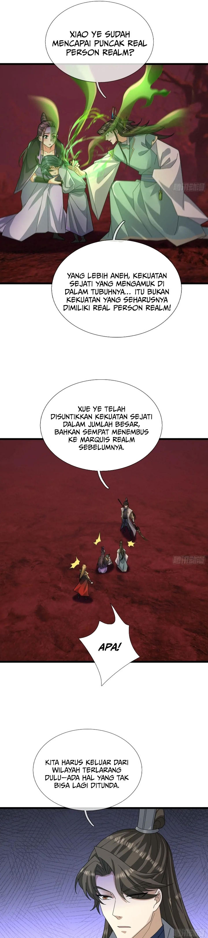 The Immortal as a Slave, the God as a Servant, the Emperor’s Watchdog Chapter 58 Bahasa Indonesia