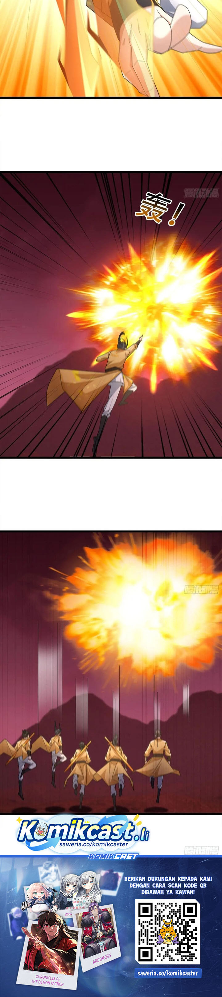 The Immortal as a Slave, the God as a Servant, the Emperor’s Watchdog Chapter 58 Bahasa Indonesia