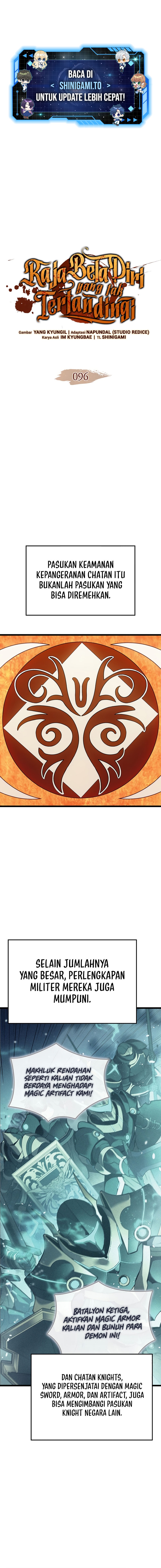 The Indomitable Martial King Chapter 96 Bahasa Indonesia