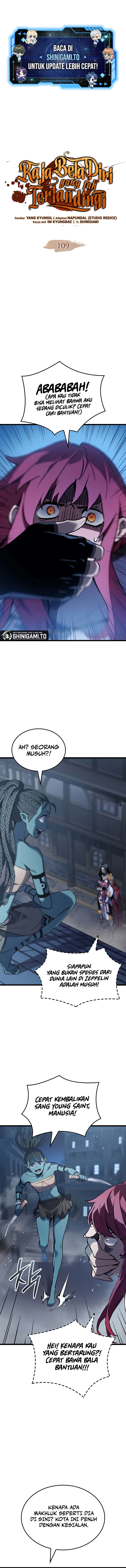 The Indomitable Martial King Chapter 109 Bahasa Indonesia