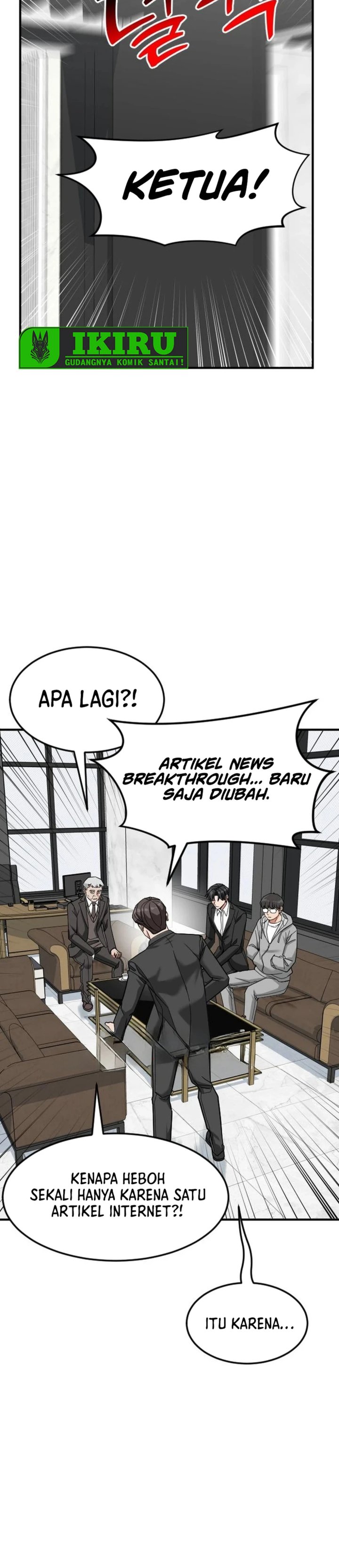 The Investor Who Sees The Future Chapter 70 Bahasa Indonesia
