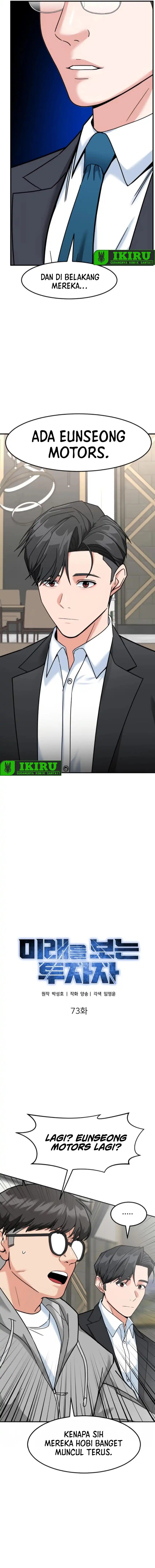 The Investor Who Sees The Future Chapter 73 Bahasa Indonesia