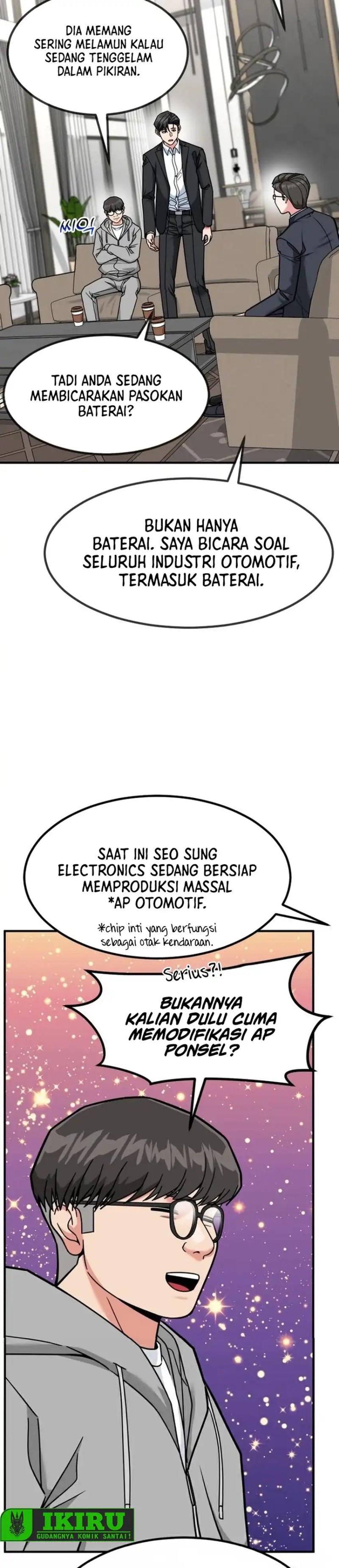The Investor Who Sees The Future Chapter 74 Bahasa Indonesia