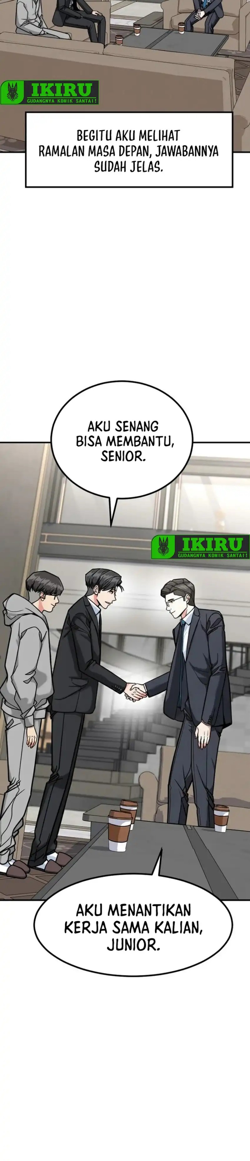 The Investor Who Sees The Future Chapter 74 Bahasa Indonesia