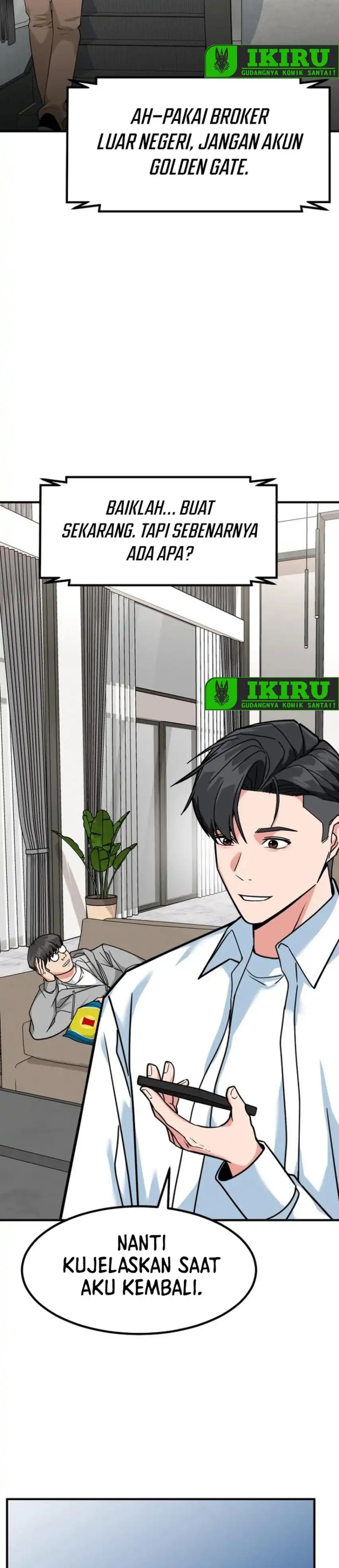 The Investor Who Sees The Future Chapter 74 Bahasa Indonesia