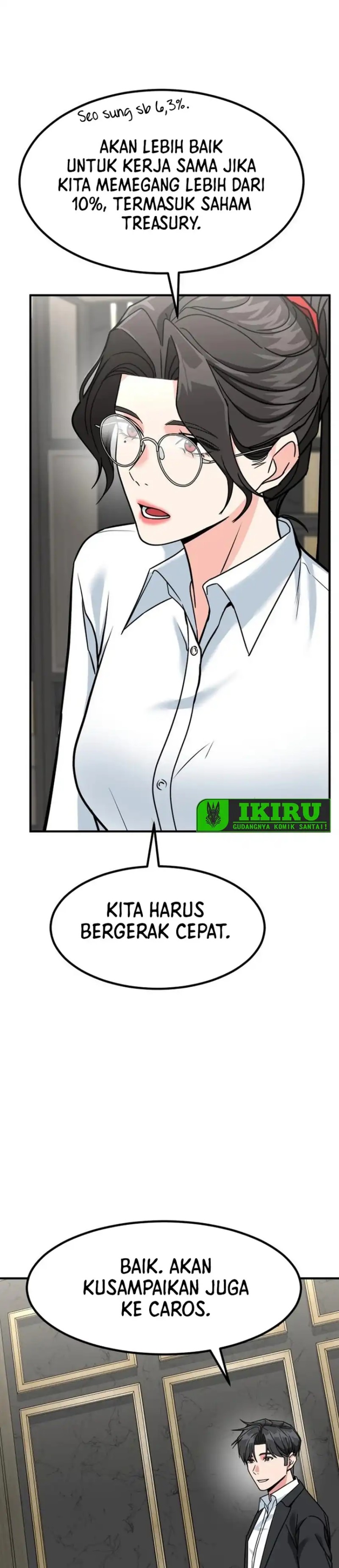 The Investor Who Sees The Future Chapter 74 Bahasa Indonesia