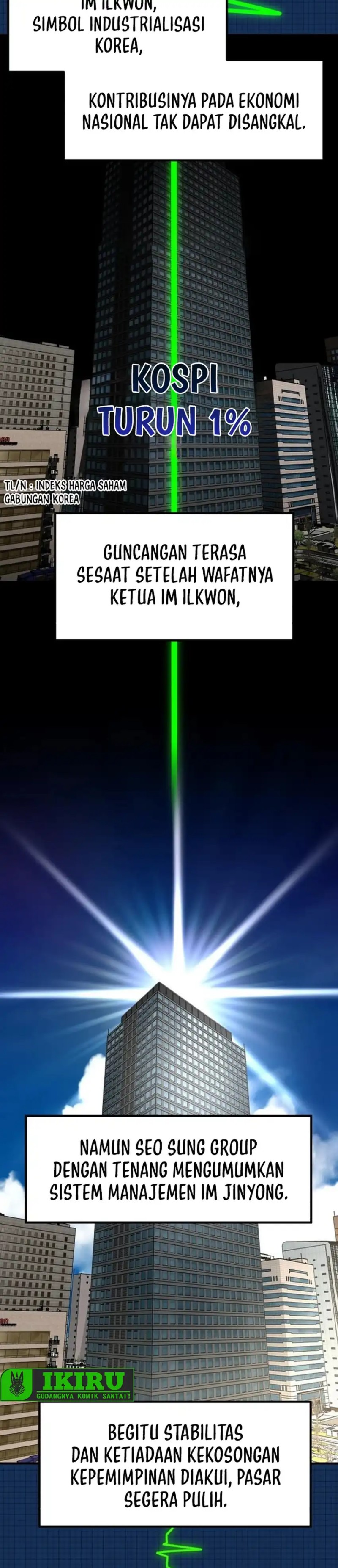 The Investor Who Sees The Future Chapter 74 Bahasa Indonesia