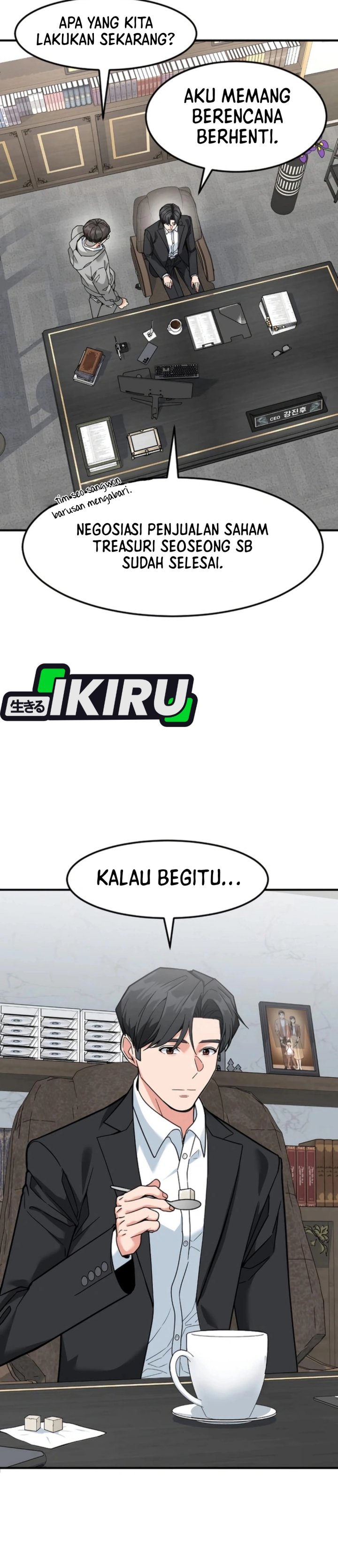 The Investor Who Sees The Future Chapter 75 Bahasa Indonesia