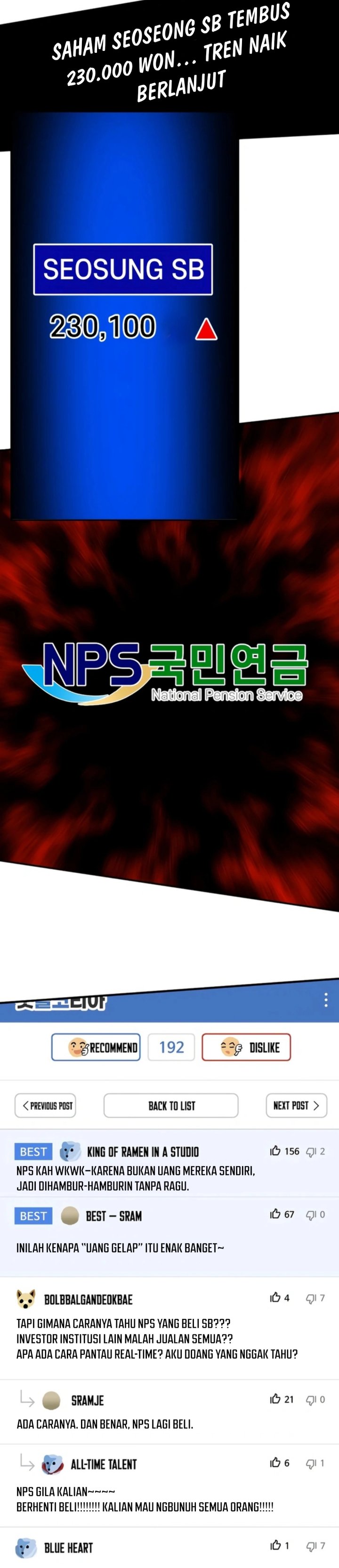 The Investor Who Sees The Future Chapter 75 Bahasa Indonesia