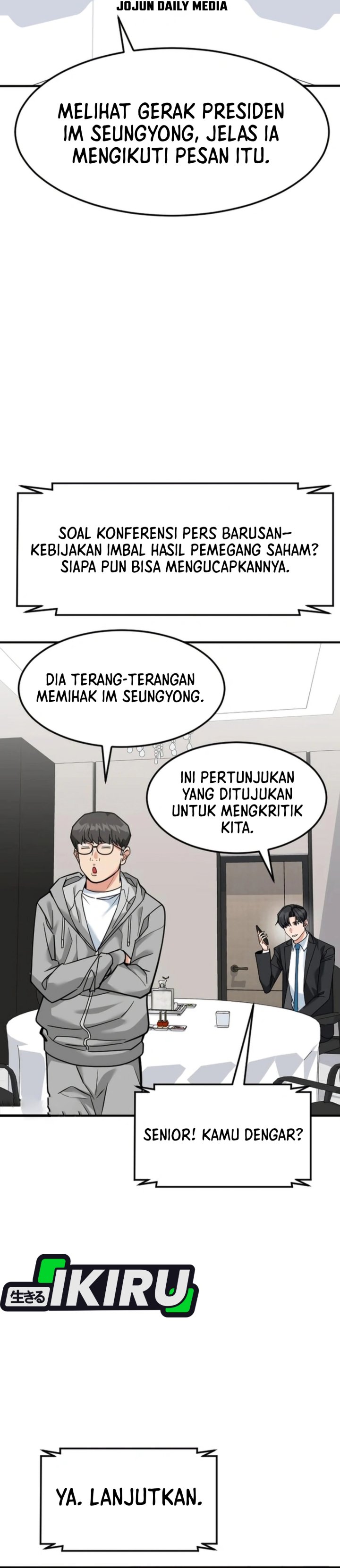The Investor Who Sees The Future Chapter 75 Bahasa Indonesia