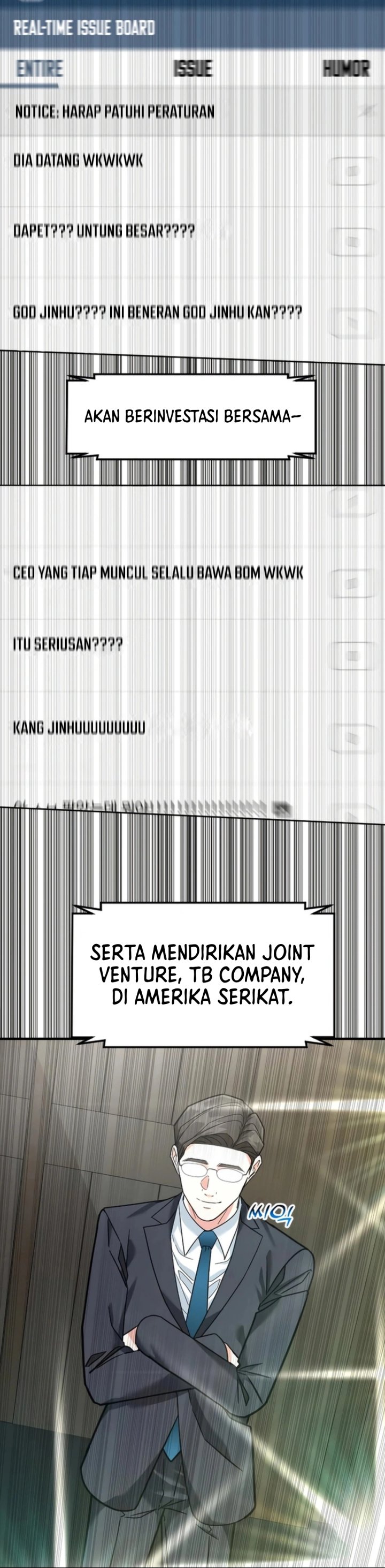 The Investor Who Sees The Future Chapter 75 Bahasa Indonesia