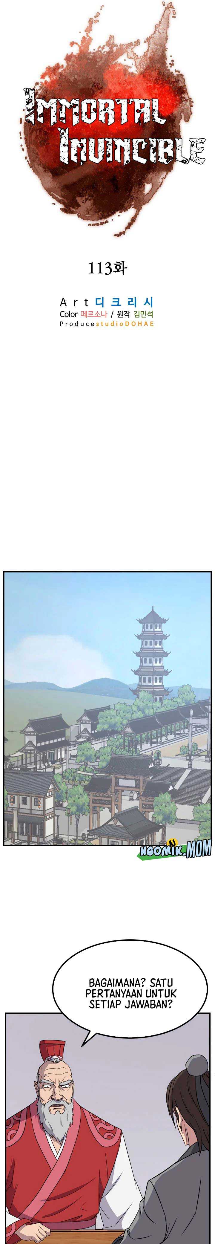 The Invincible Immortal Chapter 113 Bahasa Indonesia